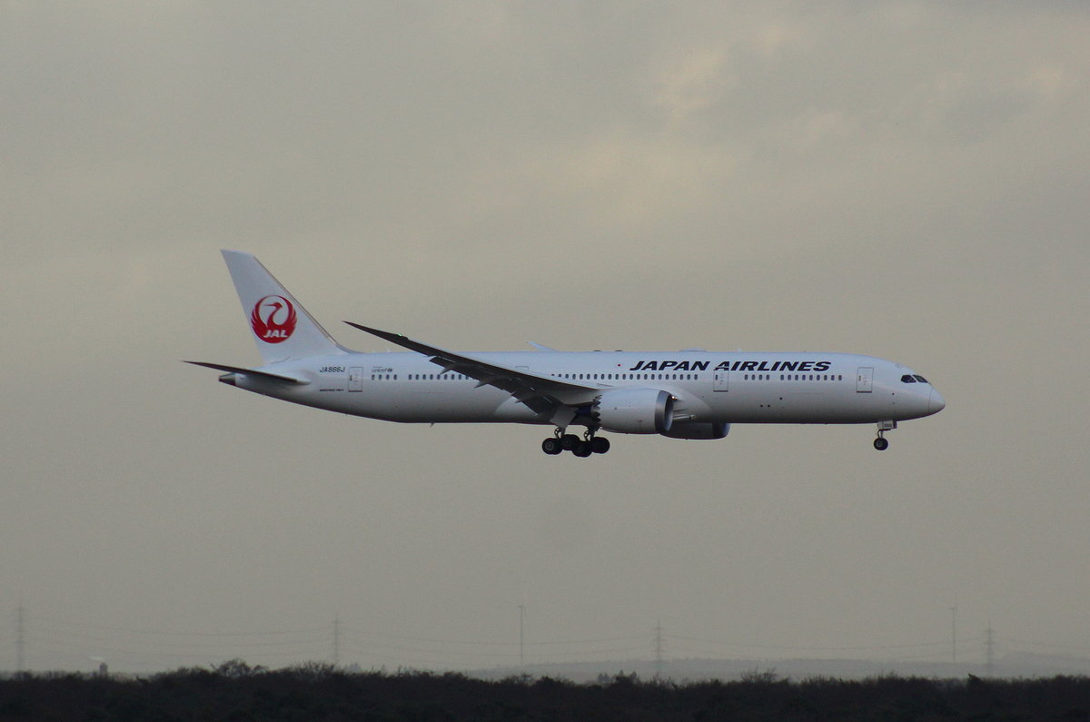 JAL Japan Airlines, JA866J,(c/n 35423),Boeing 787-9 Dreamliner, 27.12.2016, FRA-EDDF, Frankfurt, Germany (Delivered 02.12.2016)