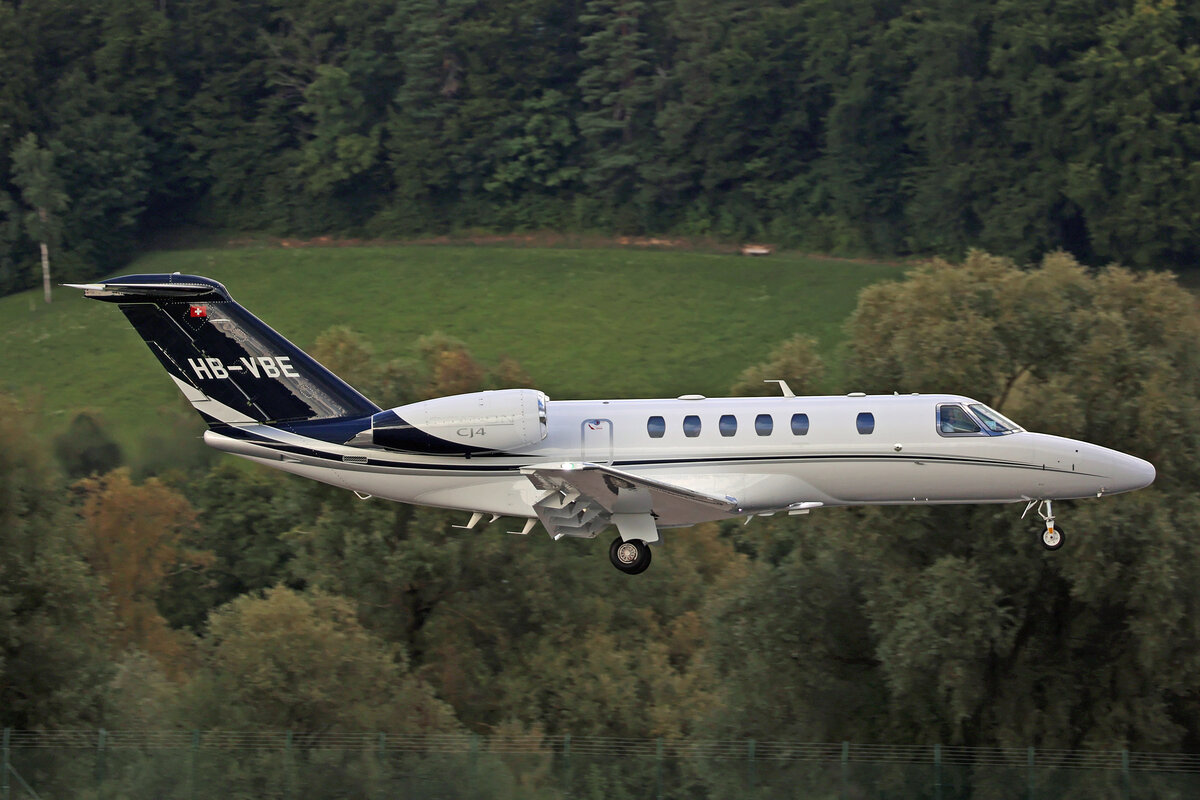Jet Aviation Business Jets, HB-VBE Cessna 525C Citation CJ4, msn: 525C0454, 05.September 2025, ZRH Zürich, Switzerland.
