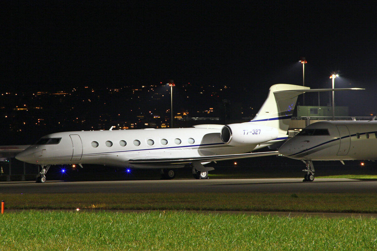 Jet Aviation Business Jets San Marino, T7-327, Gulfstream G650ER, msn: 6482, 26.Dezember 2025, ZRH Zürich, Switzerland.
