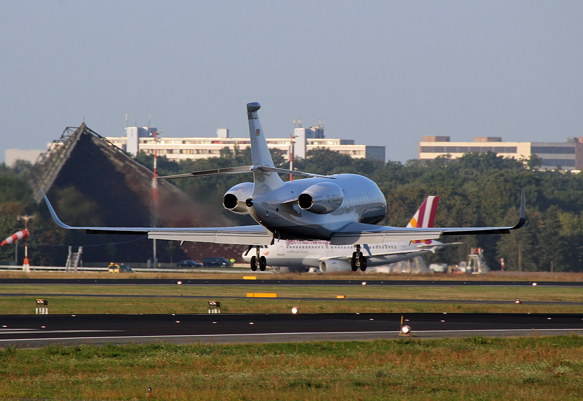 Jet Aviation, Dassault Falcon 2000EX Easy, D-BONN; TXL, 19.09.2019