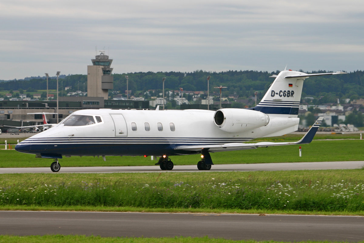 Jet Executive International Charter, D-CGBR, Learjet 55, msn: 55-122, 25.Mai 2006, ZRH Zürich, Switzerland.