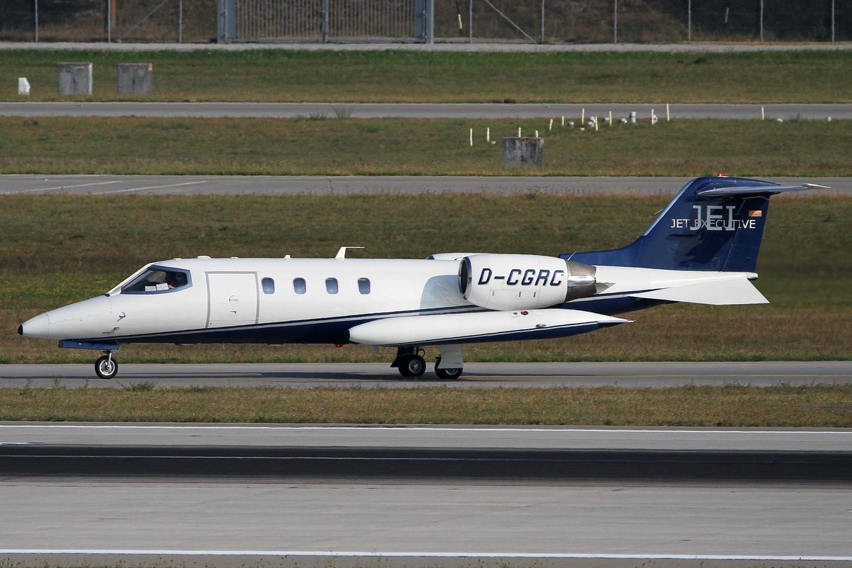 Jet Executive International Charter, D-CGRC, Bombardier, Learjet 35 A, MUC-EDDM, München, 20.08.2018, Germany