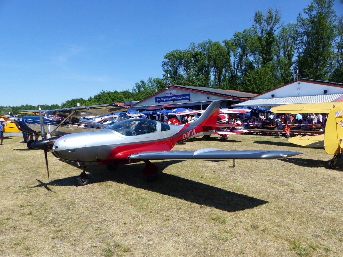 JMB Aircraft VL-3 Evolution, D-MIVL, Flugplatz Moosburg auf der Kippe (EDPI), 23.5.2026
