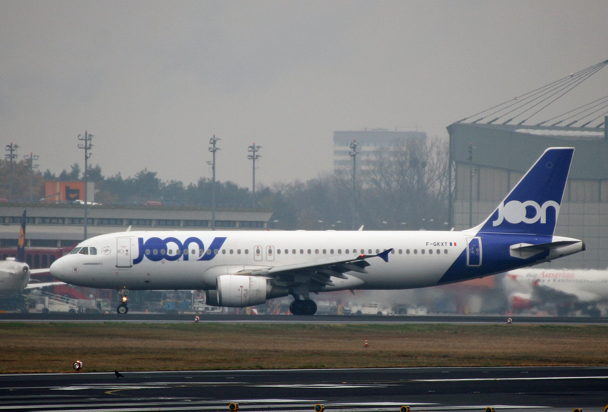 JOON, Airbus A 320-214, F-GGXT, TXL, 11-11-2018