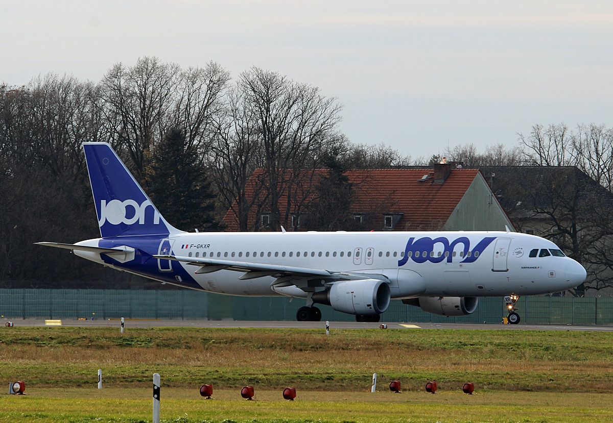JOON, Airbus A 320-214, F-GKXR, TXL, 10.12.2017