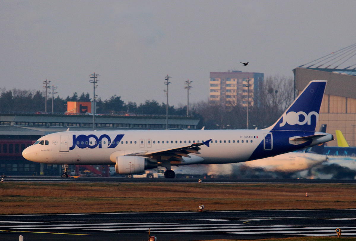 JOON, Airbus A 320-214, F-GKXY, TXL, 14.01.2018