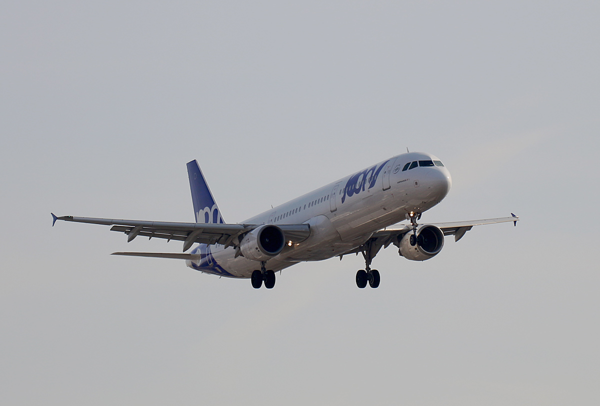 JOON, Airbus A 321-212, F-GTAT, TXL, 17.02.2019
