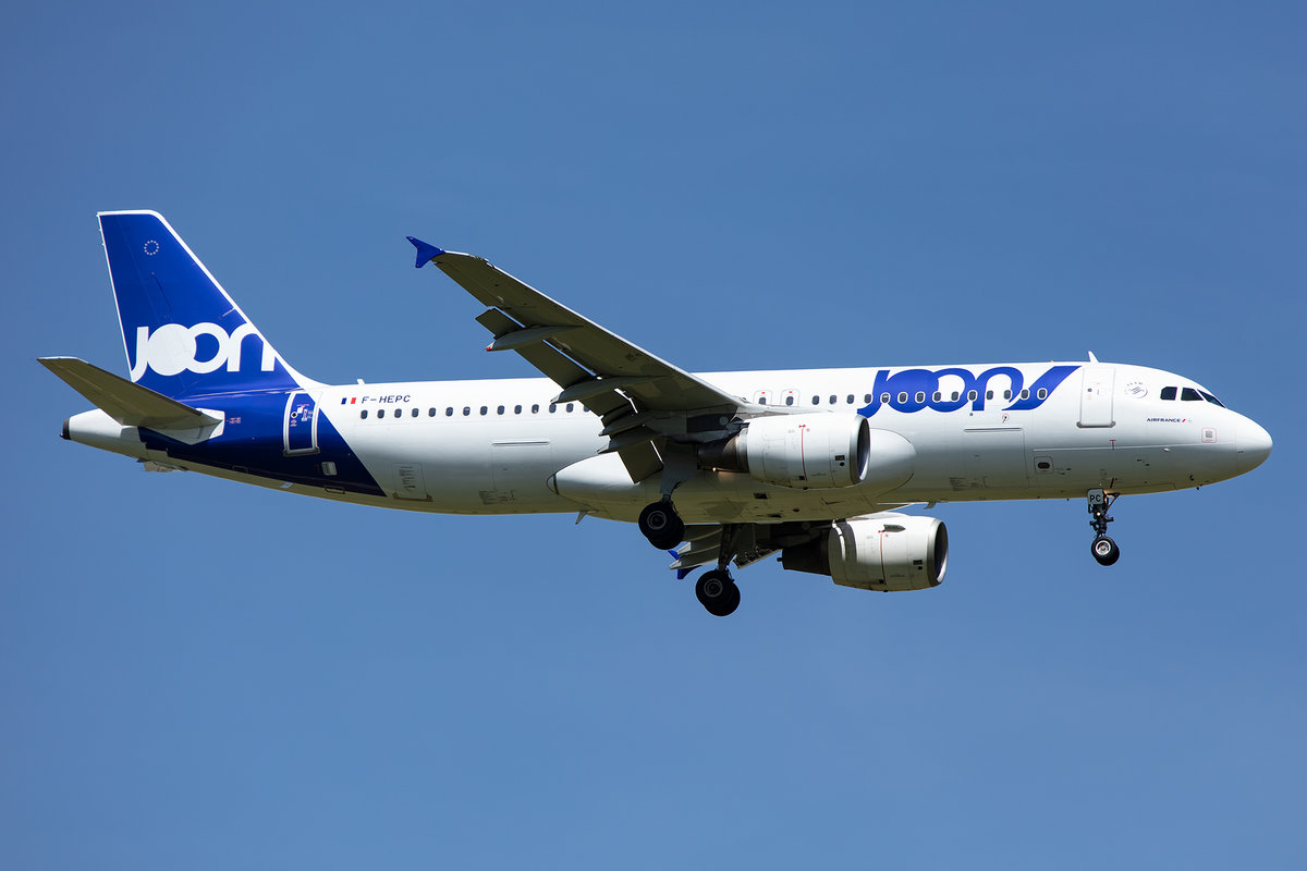 Joon, F-HEPC, Airbus, A320-214, 13.05.2019, CDG, Paris, France

