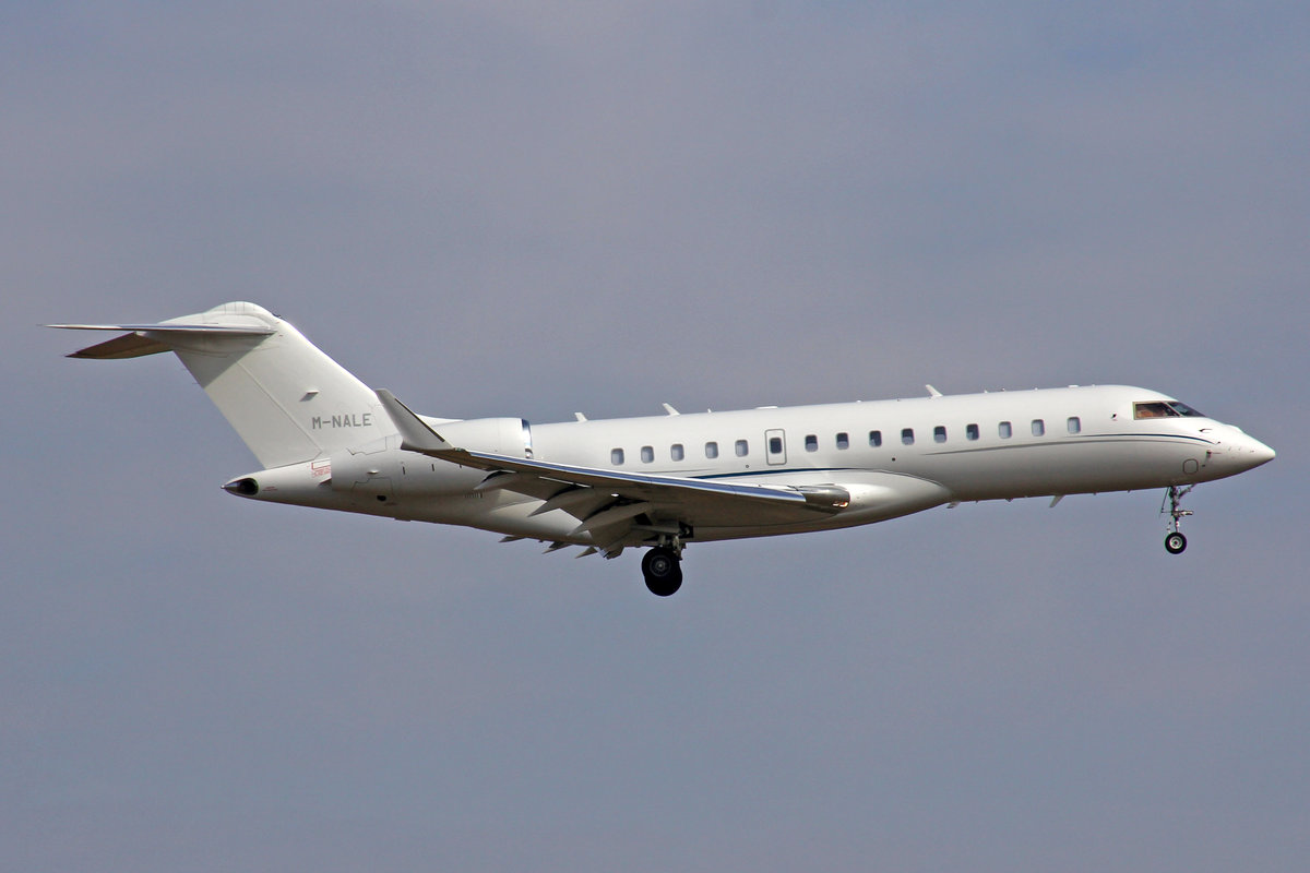 Jover Ltd, M-NALE, Bombardier Global 6000, 15.März 2017, ZRH Zürich, Switzerland.