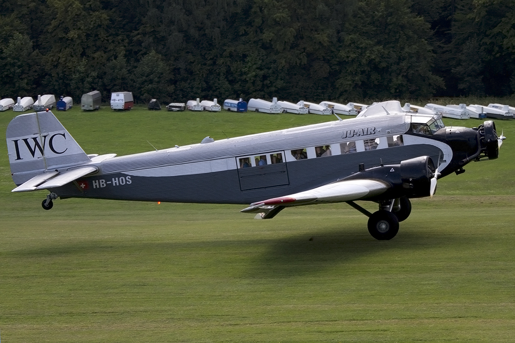 JUAir, HB-HOS, Junkers, JU-52, 06.09.2013, EDST, Hahnweide, Germany 





