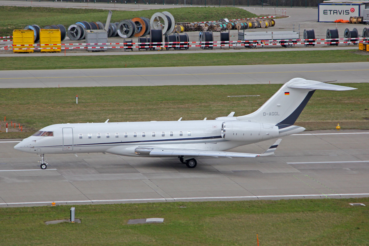K5-Aviation GmbH, D-AGGL, Bombardier Global 6000, msn: 9875, 16.März 2021, ZRH Zürich, Switzerland.