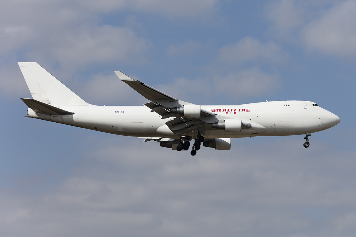 Kalitta Air, N701CK, Boeing, B747-4B5F, 24.03.2018, FRA, Frankfurt, Germany 




