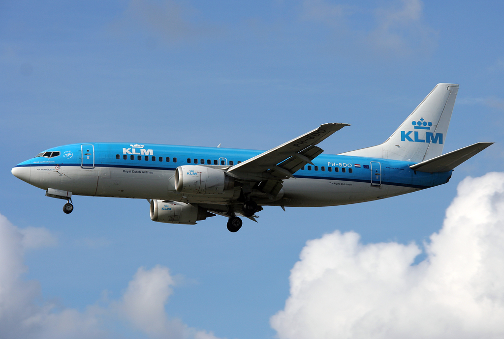 KLM B737-500 PH-BDO im Anflug auf 27R in LHR / EGLL / London Heathrow am 24.08.2011