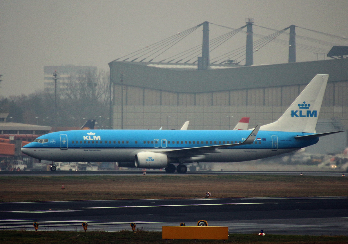 KLM, Boeing B 737-8K2, PH-BCD, TXL, 11.11.2018