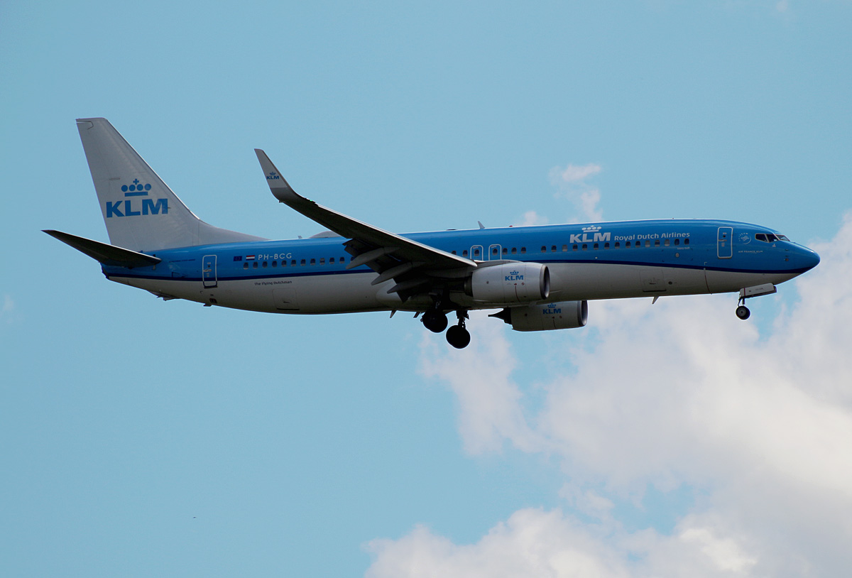 KLM, Boeing B 737-8K2, PH-BCG, BER, 14.07.2024