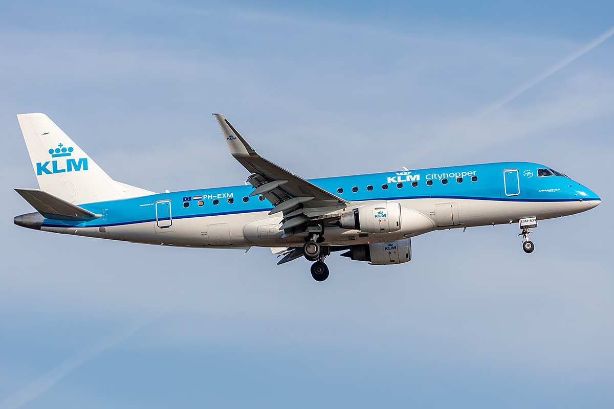 KLM - Cityhopper, PH-EXM, Embraer, 175, 13.09.2021, FRA, Frankfurt, Germany