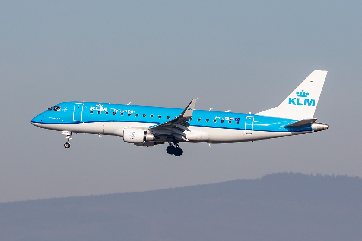 KLM-Cityhopper, PH-EXO, Embraer, EMB-175, 21.02.2021, FRA, Frankfurt, Germany
