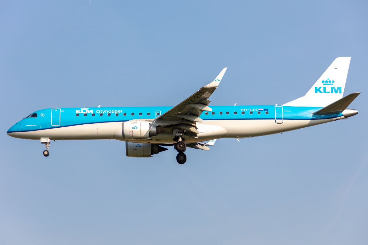 KLM Cityhopper, PH-EZE, Embraer, 190LR, 20.09.2021, BRU, Brüssel, Belgium