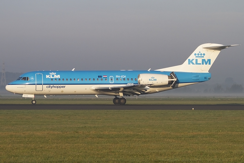 KLM - Cityhopper, PH-JCH, Fokker, F-70, 07.10.2013, AMS, Amsterdam, Netherlands



