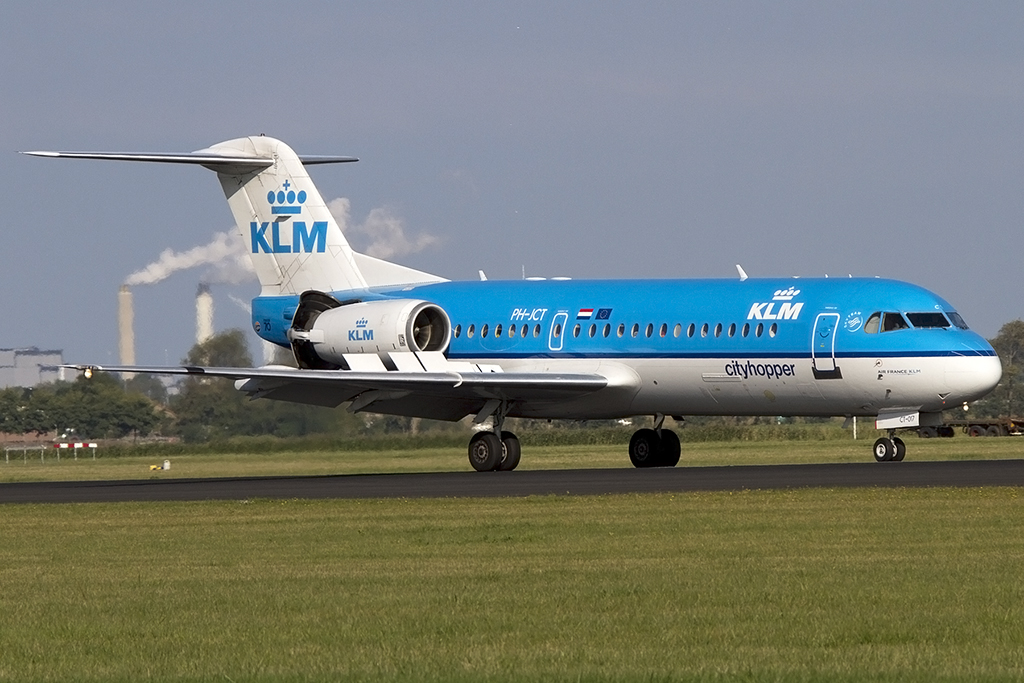 KLM - Cityhopper, PH-JCT, Fokker, F-70, 06.10.2013, AMS, Amsterdam, Netherlands



