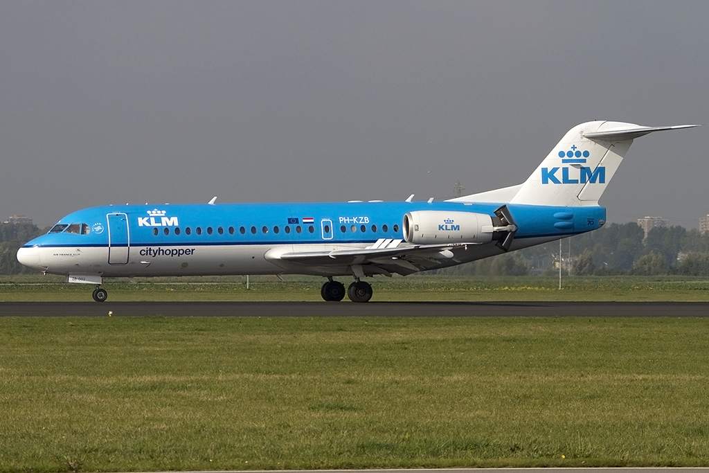 KLM - Cityhopper, PH-KZB, Fokker, F-70, 07.10.2013, AMS, Amsterdam, Netherlands



