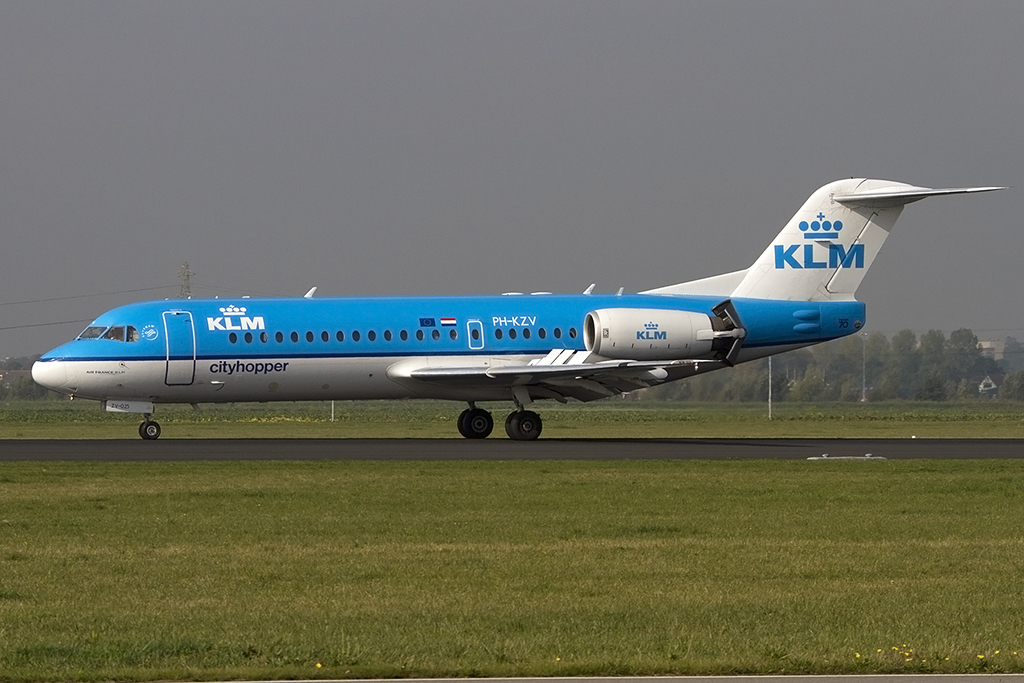 KLM - Cityhopper, PH-KZV, Fokker, F-70, 07.10.2013, AMS, Amsterdam, Netherlands





