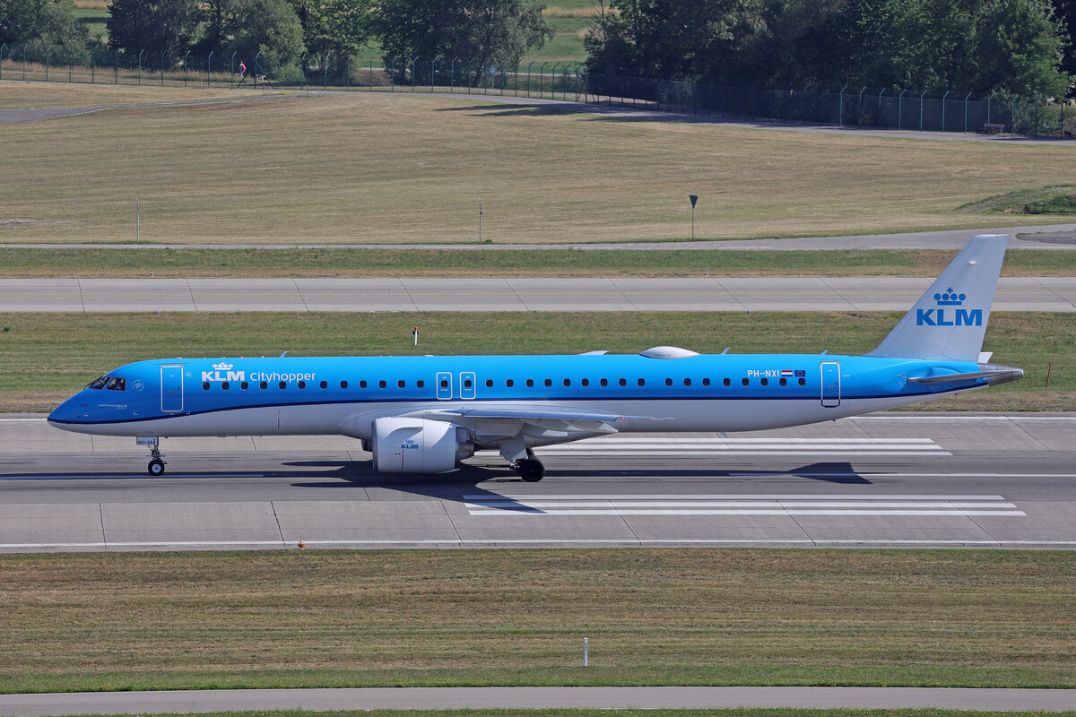 KLM Cityhopper, PH-NXI, Embraer E195-E2, msn: 19020064, 19.Juni 2026, ZRH Z�rich, Switzerland.