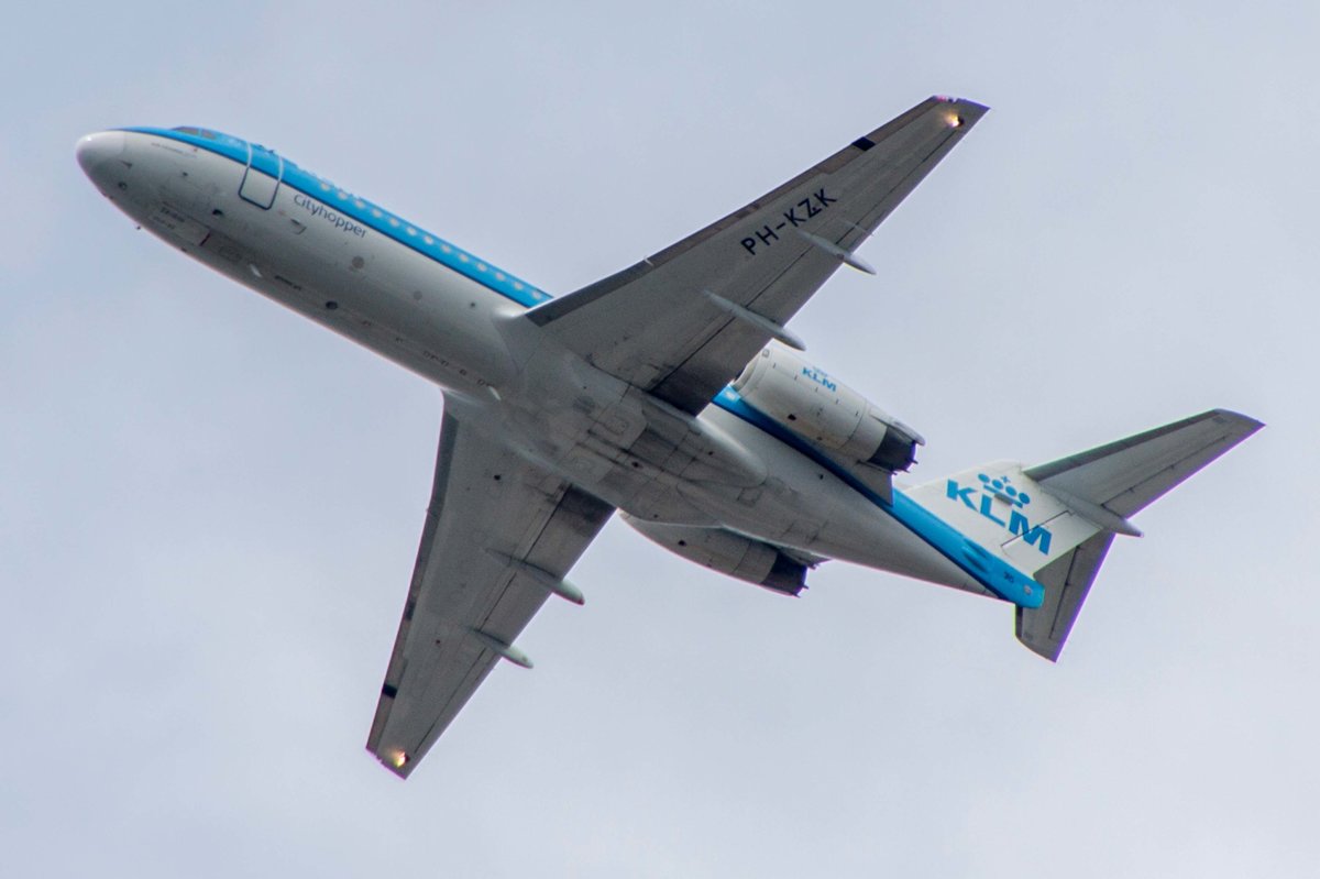 KLM-Cityhopper (WA-KLC), PH-KZK, Fokker, 70, 10.07.2017, FRA-EDDF, Frankfurt, Germany 