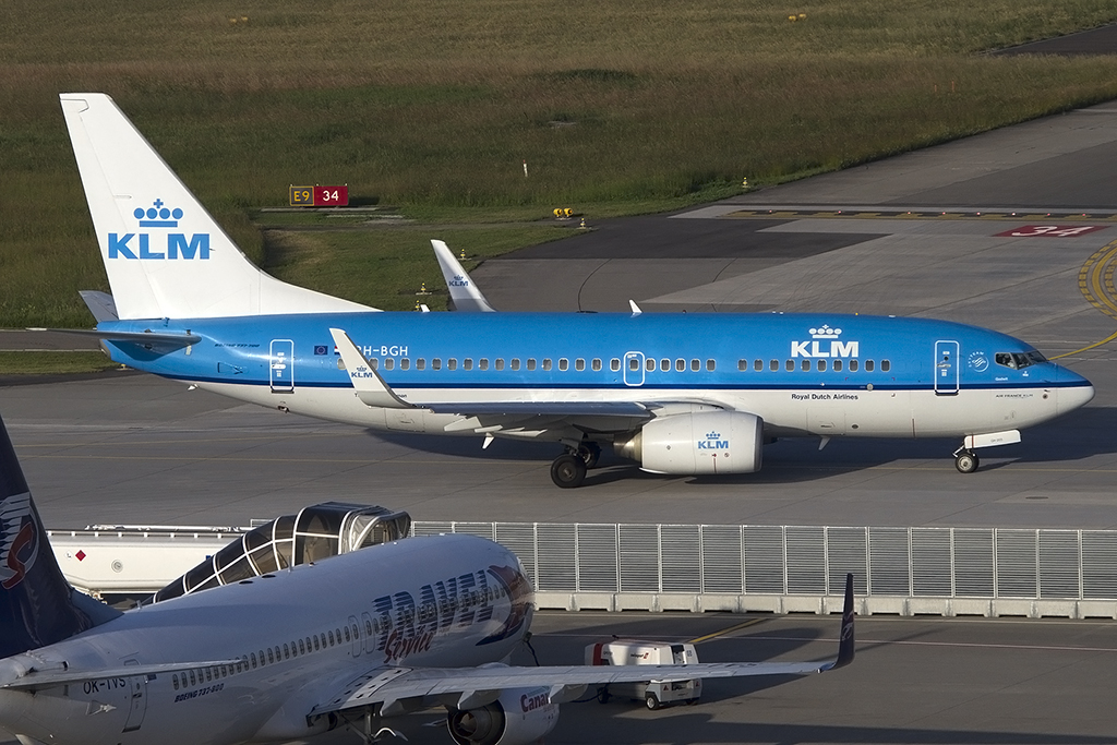 KLM, PH-BGH, Boeing, B737-7K2, 08.06.2014, ZRH, Zuerich, Switzerland 




