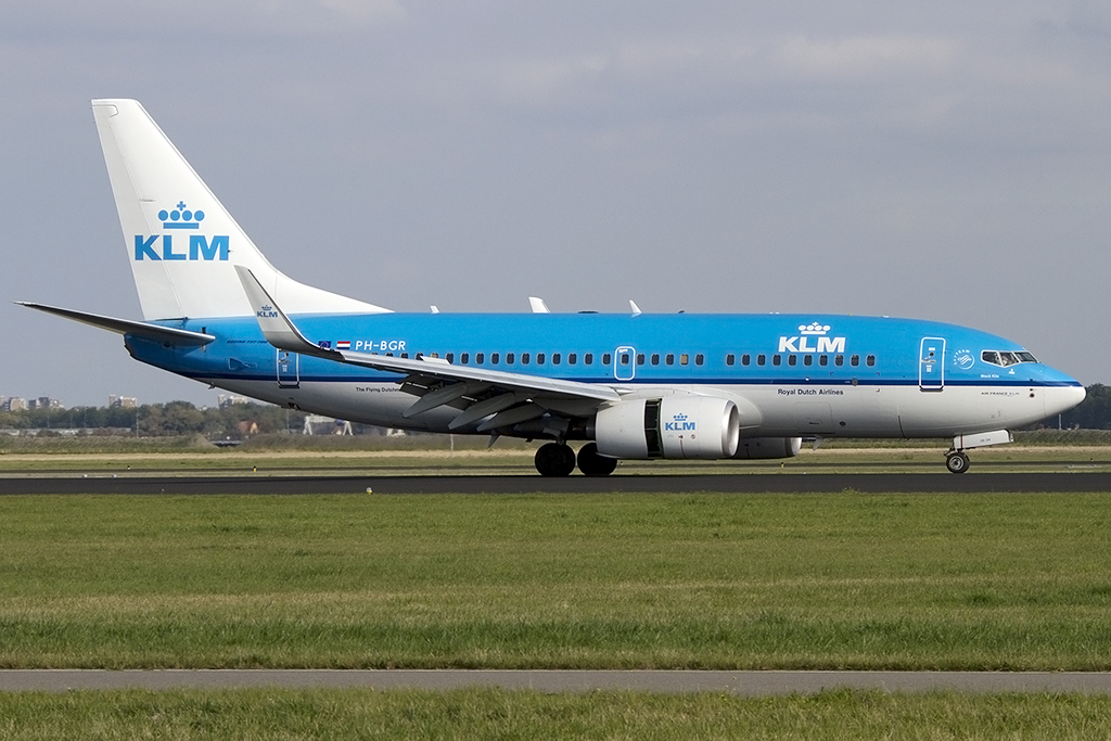 KLM, PH-BGR, Boeing, B737-7K2, 06.10.2013, AMS, Amsterdam, Netherlands 



