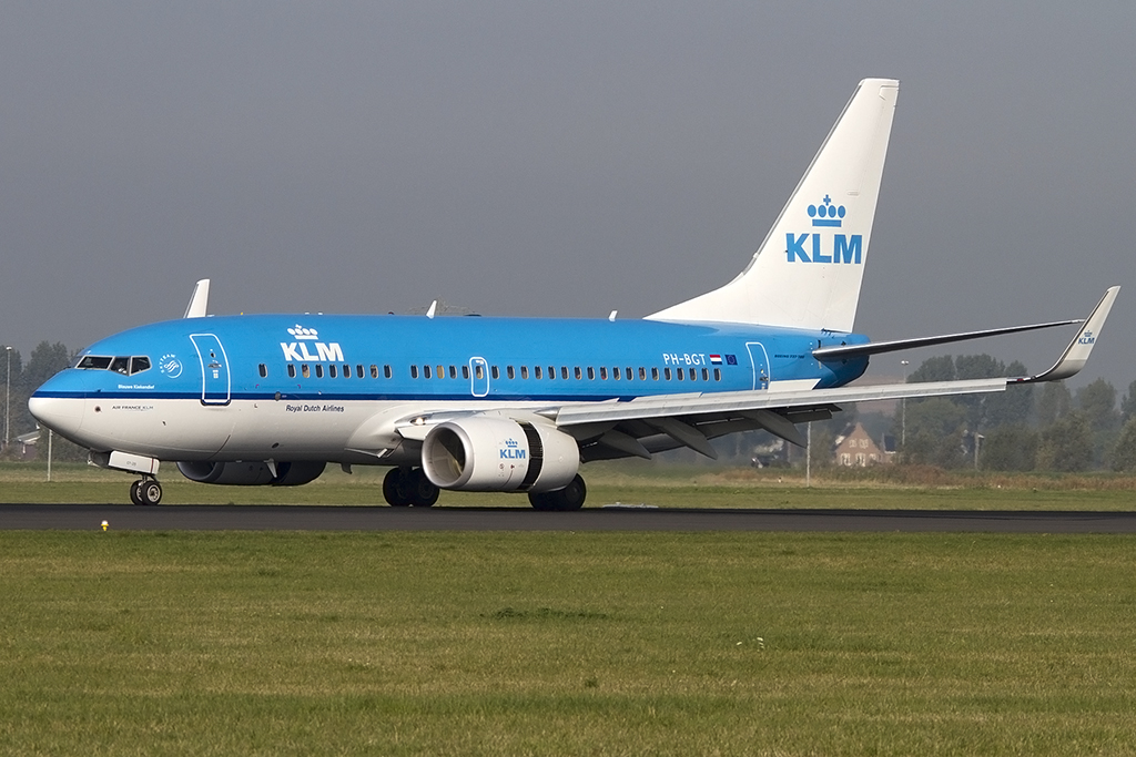 KLM, PH-BGT, Boeing, B737-7K2, 07.10.2013, AMS, Amsterdam, Netherlands 



