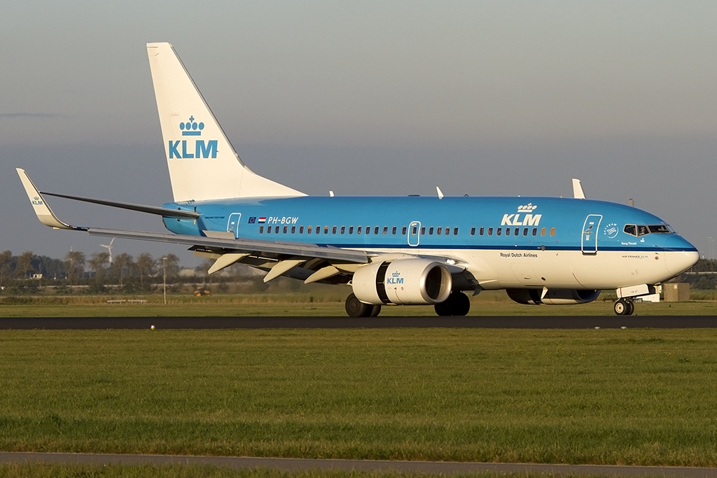 KLM, PH-BGW, Boeing, B737-7K2, 06.10.2013, AMS, Amsterdam, Netherlands 



