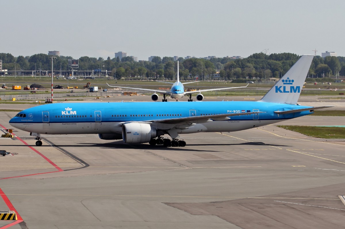 KLM PH-BQD in Amsterdam 17.5.2014