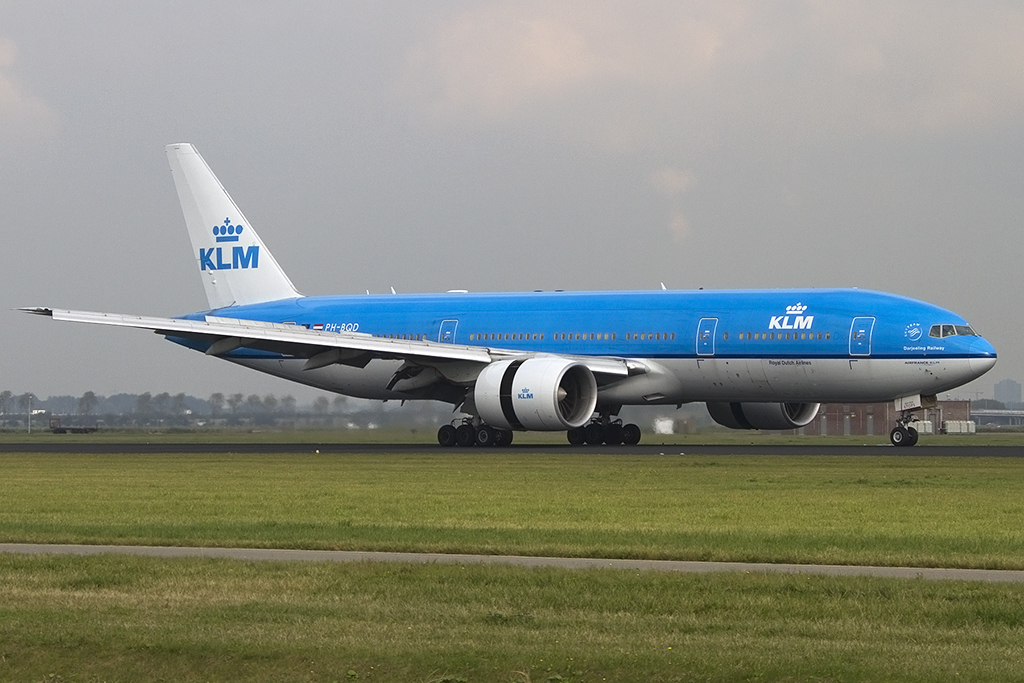 KLM, PH-BQD, Boeing, B777-206ER, 07.10.2013, AMS, Amsterdam, Netherlands




