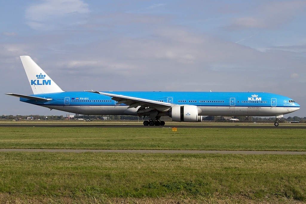 KLM, PH-BVI, Boeing, B777-306ER, 06.10.2013, AMS, Amsterdam, Netherlands 





