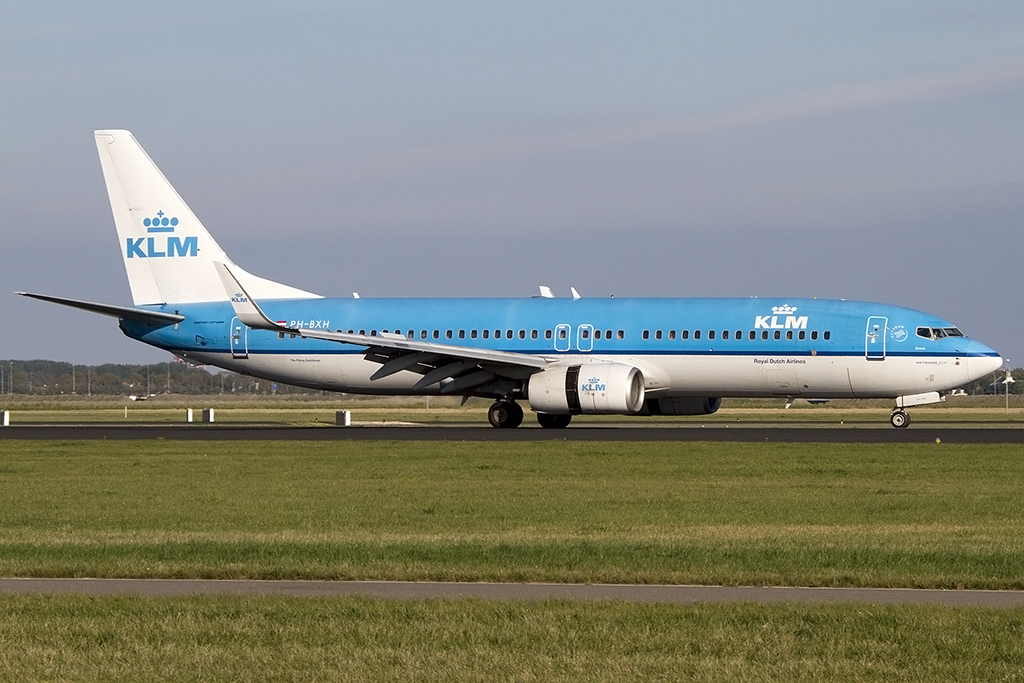 KLM, PH-BXH, Boeing, B737-8K2, 06.10.2013, AMS, Amsterdam, Netherlands 




