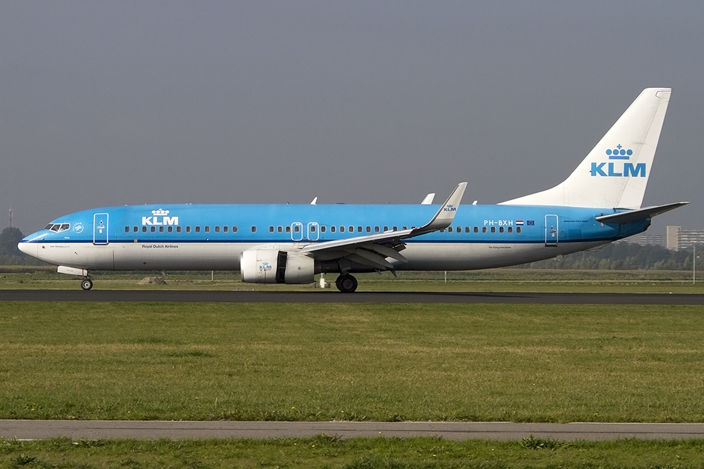 KLM, PH-BXH, Boeing, B737-8K2, 07.10.2013, AMS, Amsterdam, Netherlands 




