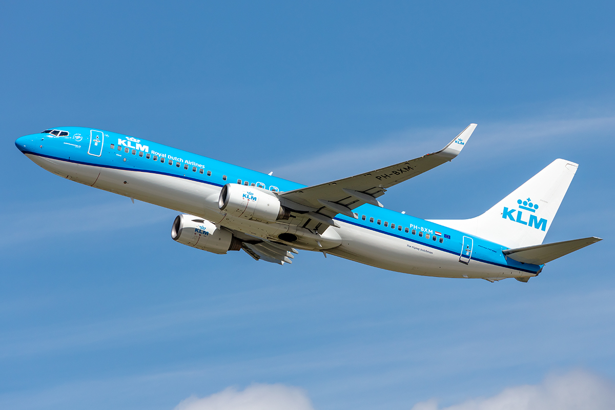 KLM, PH-BXM, Boeing, B737-8K2, 06.08.2021, GVA, Geneve, Switzerland