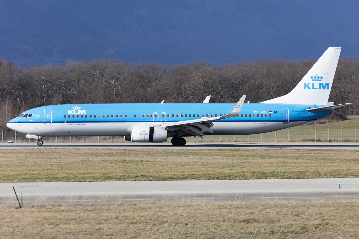 KLM, PH-BXS, Boeing, B737-9K2, 30.01.2016, GVA, Geneve, Switzerland 



