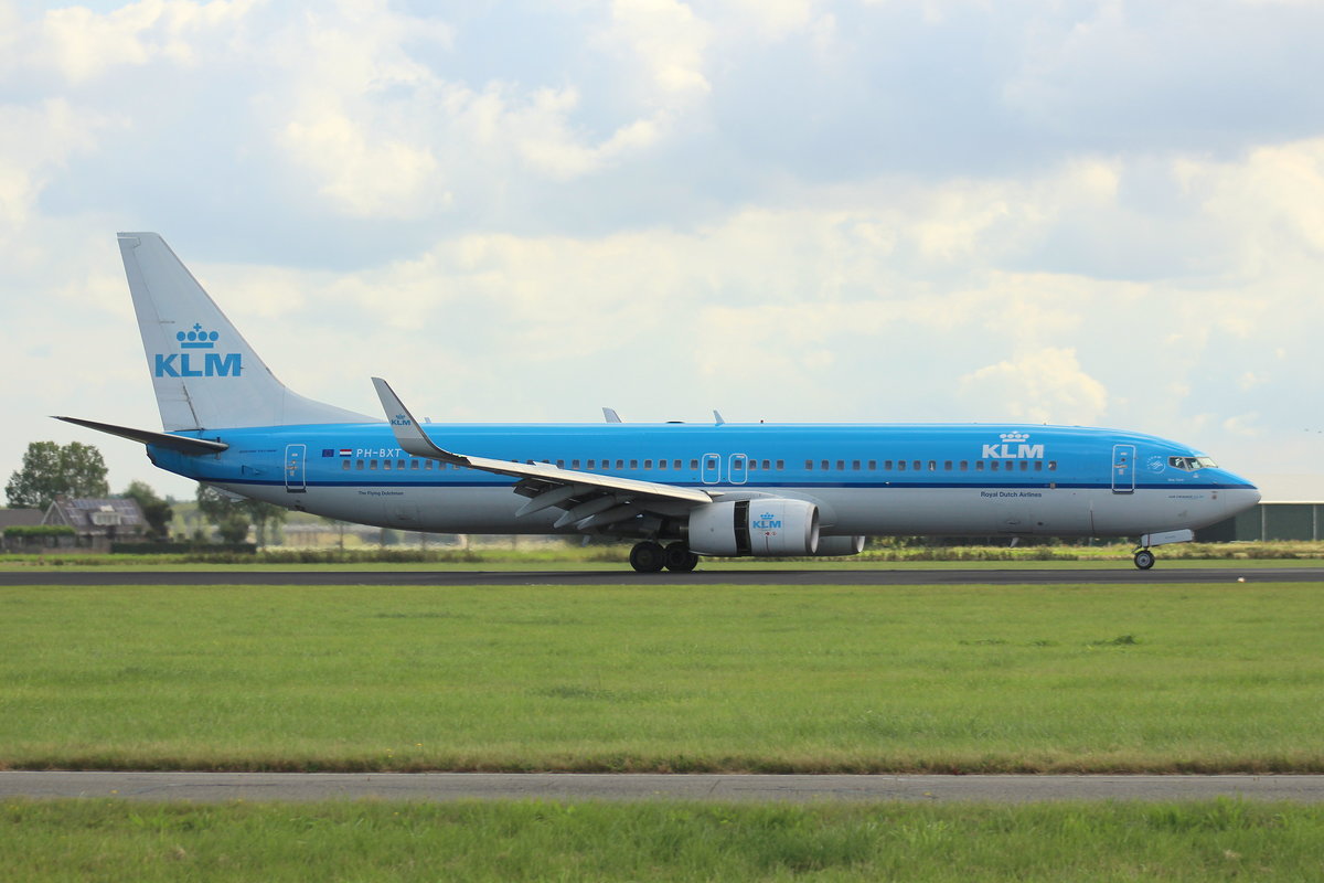 KLM, PH-BXT, (c/n 32944),Boeing 737-9K2(WL), 03.09.2016, AMS-EHAM, Amsterdam-Schiphol, Niederlande(Named: Sea Ternl/Zeestern)