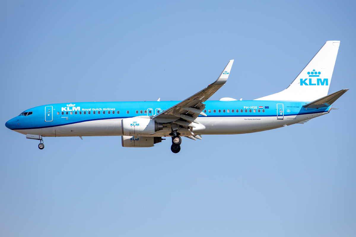 KLM, PH-HSEW, Boeing, B737-8K2, 25.06.2023, BRU, Brüssel, Belgien