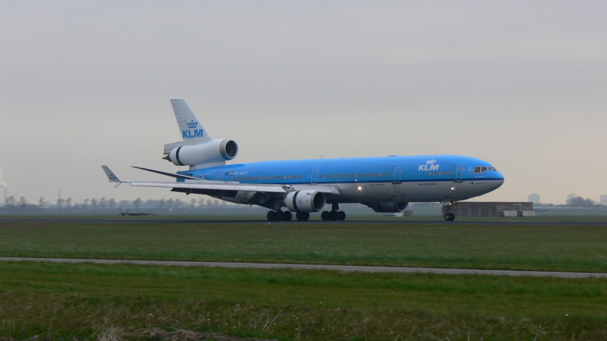 KLM PH-KCF -Anni Romein- McDonnell-Douglas MD11 am 20.04.2012 in Amsterdam
