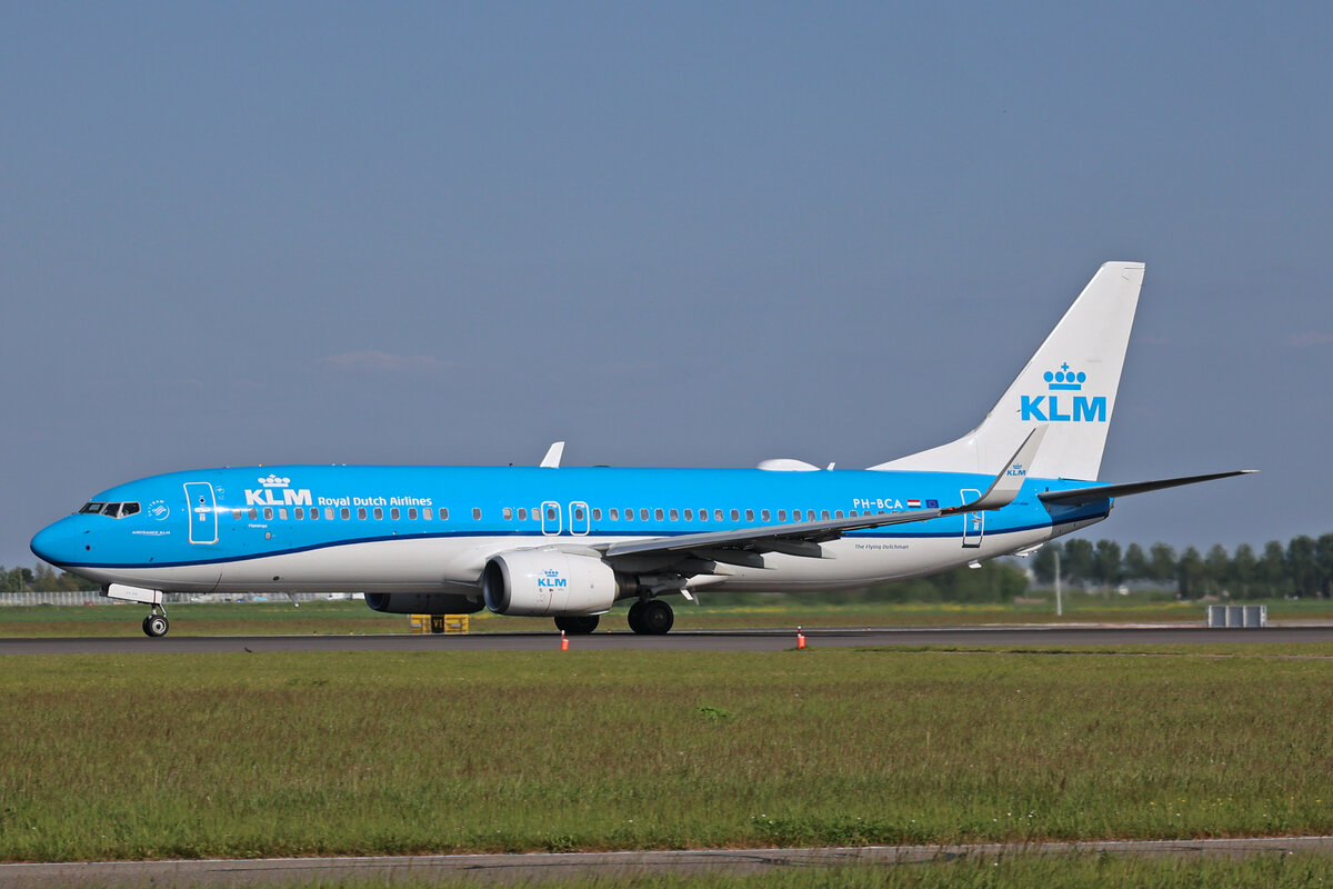 KLM Royal Dutch Airlines, PH-BCA, Boeing B737-8K2, msn: 37820/3480,  Flamingo , 19.Mai 2023, AMS Amsterdam, Netherlands.