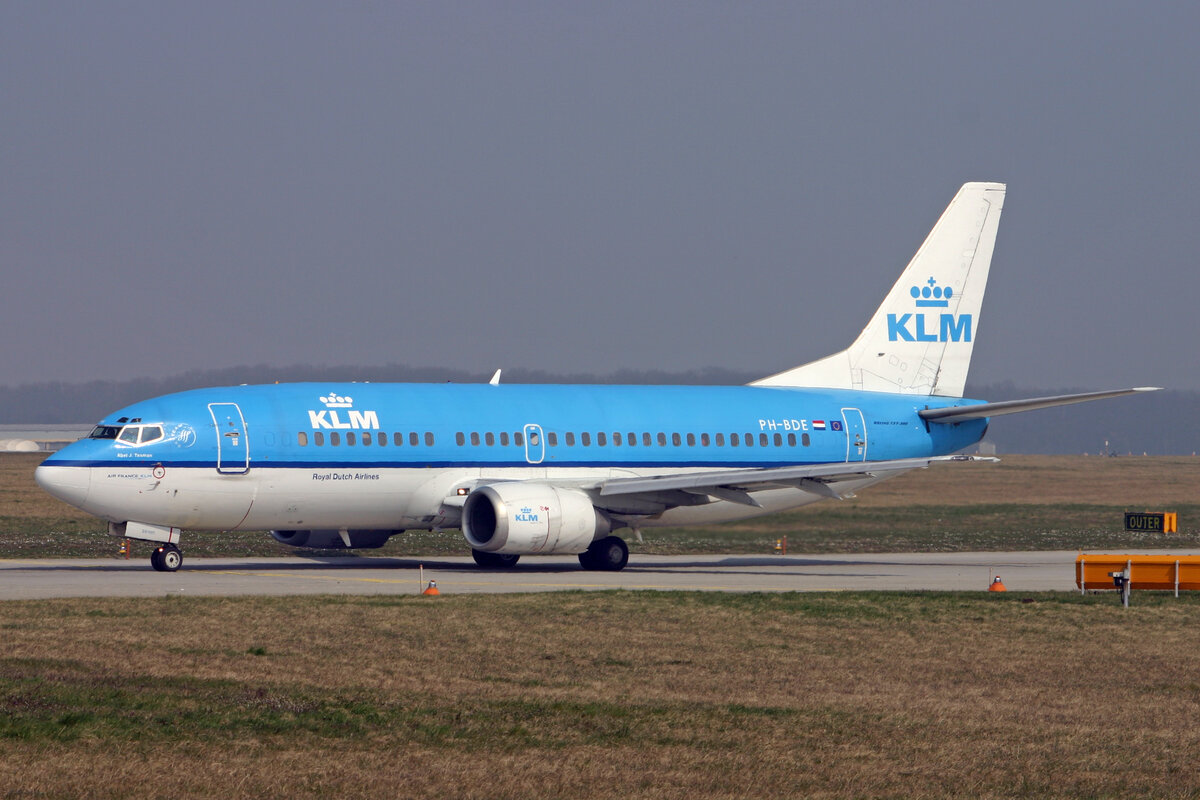 KLM Royal Dutch Airlines, PH-BDE, Boeing B737-306, msn: 23541/1309,  Abel J. Tasman , 16.März 2007, GVA Genève, Switzerland.
