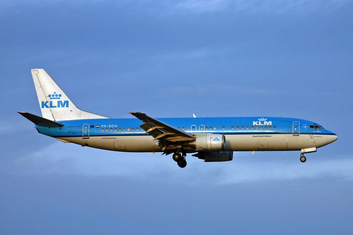 KLM Royal Dutch Airlines, PH-BDW, Boeing BB737-406, msn: 24858/1903,  Leifur Ericson , 20.Januar 2008, ZRH Z�rich, Switzerland.