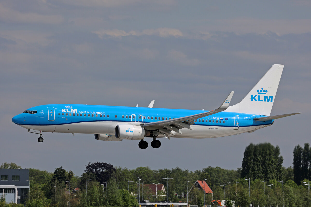 KLM Royal Dutch Airlines, PH-BXN, Boeing B737-8K2, msn: 30356/728, 20.Mai 2023, AMS Amsterdam, Netherlands.