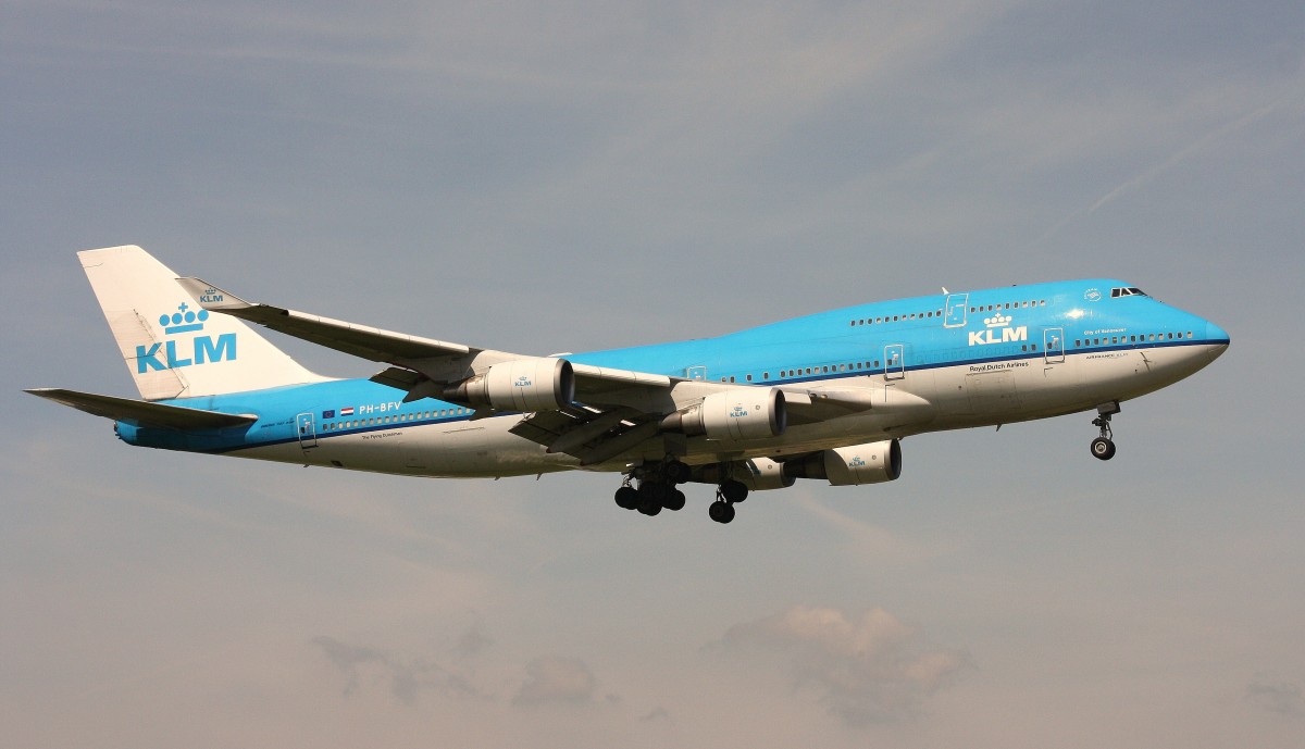 KLM Royal Dutch Airlines,PH-BFV,(c/n28460),Boeing 747-406(M),17.05.2014,AMS-EHAM,Amsterdam-Schiphol,Niederlande