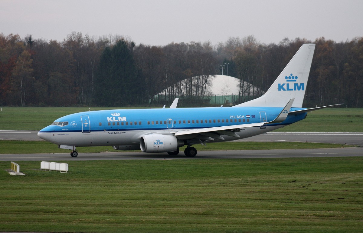 KLM Royal Dutch Airlines,PH-BGM,(c/n 39255),Boeing 737-7K2(WL),22.11.2014,HAM-EDDH,Hamburg,Germany