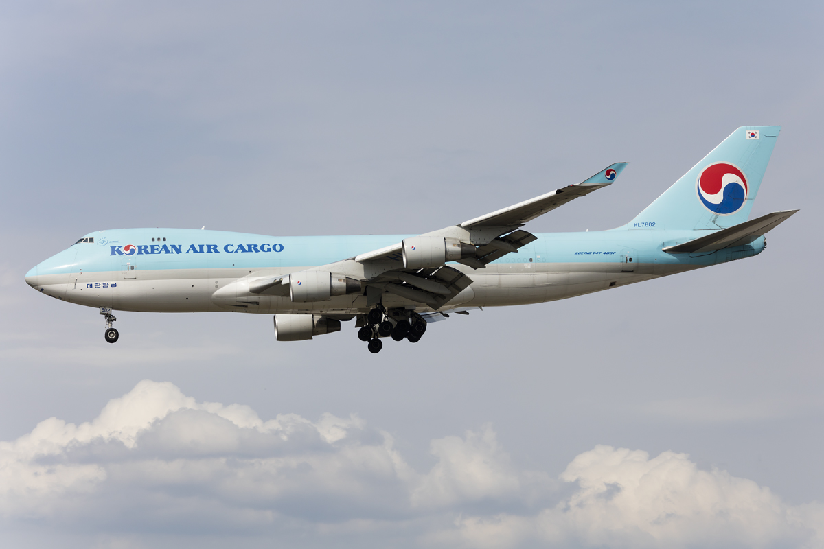 Korean Air - Cargo, HL7602, Boeing, B747-4B5F-ER, 01.04.2017, FRA, Frankfurt, Germany 




