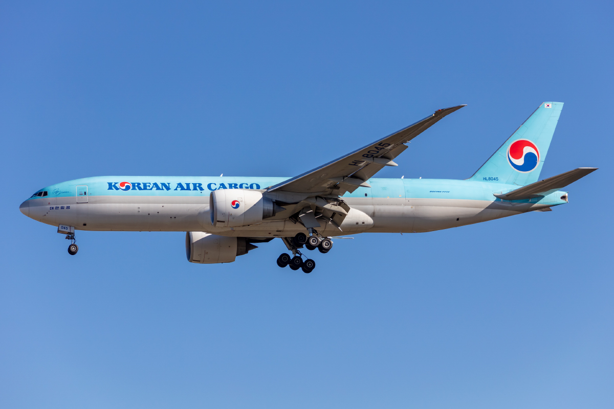 Korean Air Cargo, HL8045, Boeing, B777-FB5, 05.11.2021, MXP, Mailand, Italy